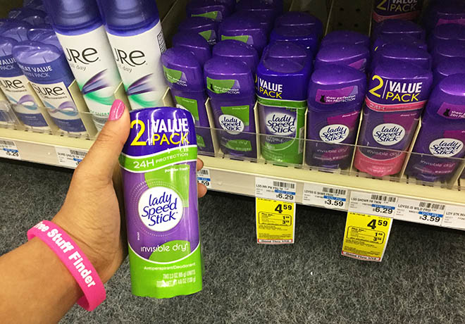 *HOT* $1.30 Lady Speed Stick Deodorant at CVS