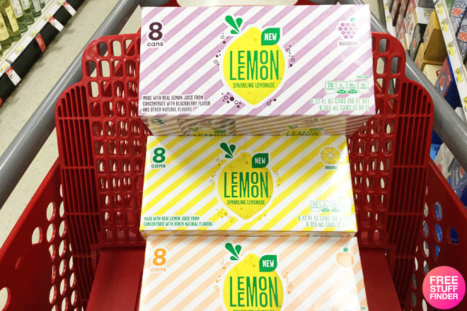 Lemon Lemon Sparkling Lemonade 8-Pack Only $2.49 at Target (Reg $5) - Load Now!