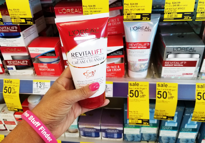 $1.59 (Reg $7) L'Oreal Revitalift Cream Cleanser at Walgreens (Print Now!)