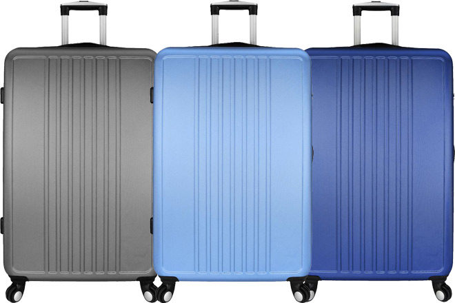 $88.19 (Reg $140) Elite Luggage 3-Piece Hardside Spinner Set  + FREE Shipping