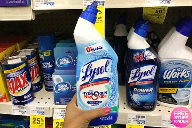 *HOT* $1.10 (Reg $3.19) Lysol Toilet Bowl Cleaner at CVS