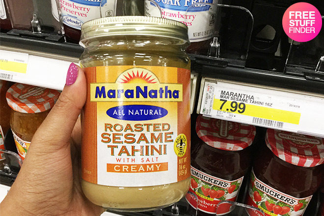 50% Off MaraNatha Roasted Tahini at Target