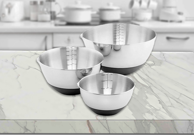 $29.99 (Reg $69) Martha Stewart 3-Piece Non-Skid Mixing Bowl Set + FREE Pickup