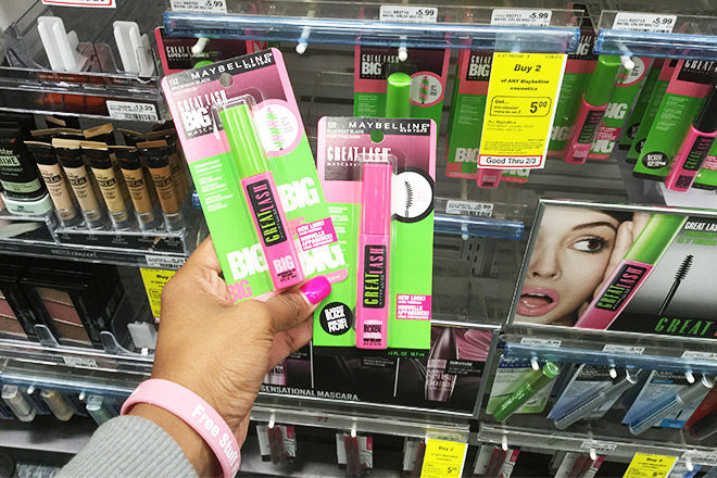 *HOT* $1.49 (Reg $6) Maybelline Great Lash Mascara at CVS