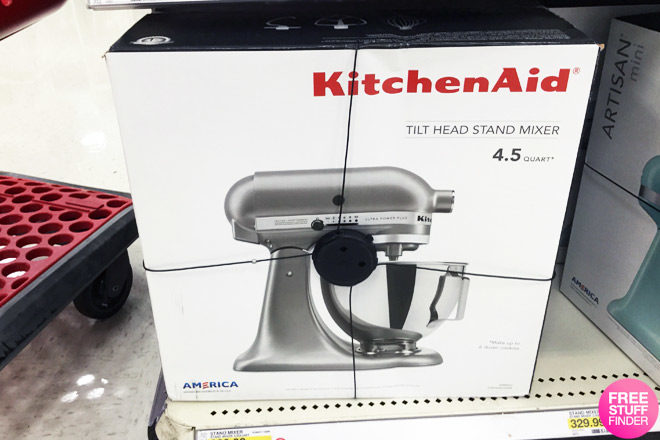 $169.15 (Reg $260) KitchenAid 4.5-Quart Stand Mixer + FREE Shipping