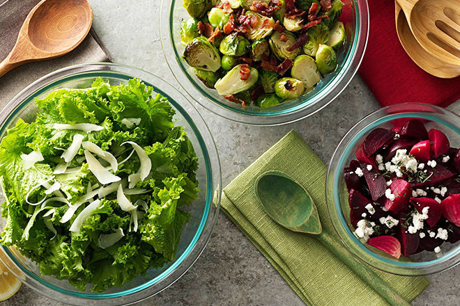 *HOT* $12.49 (Reg $43) Pyrex Prepware 3-Piece Glass Mixing Bowl Set