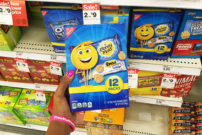 *HOT* $0.24 (Reg $4.69) Nabisco Emoji Graham Cracker Multipacks at Target