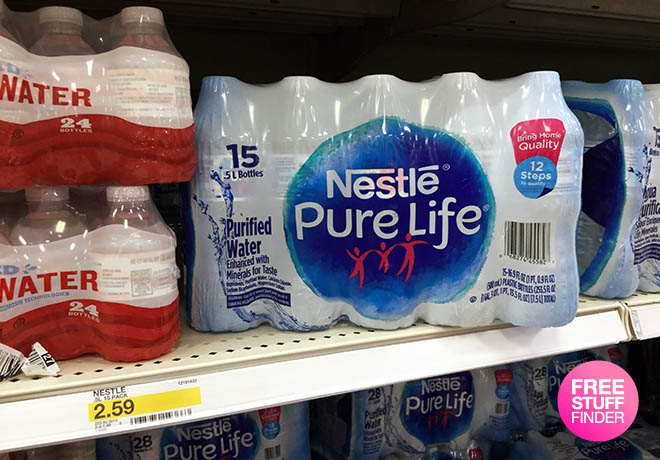 $1.57 Nestle Pure Life Water Multipacks at Target (Print Now!)