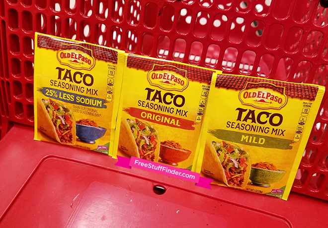 $0.39 (Reg $0.89) Old El Paso Taco Seasoning Mix at Target