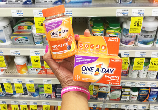 $1.85 (Reg $10) One A Day Vitamins at CVS