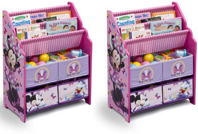 $24.99 (Reg $50) Disney Minnie Mouse Book & Toy Organizer + FREE Pickup