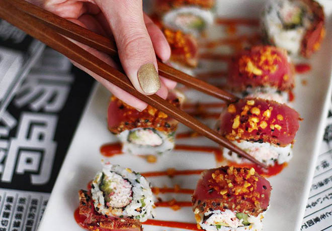 FREE Kung Pao Dragon Roll with Entree Purchase at P.F. Chang’s