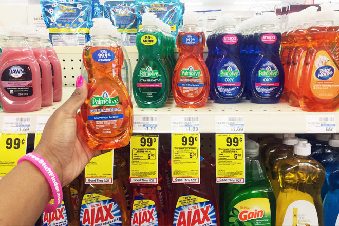 $0.49 (Reg $1.89) Palmolive Dish Soap at CVS