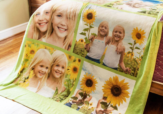 *HOT* 75% Off Fleece Photo Blanket at Walgreens