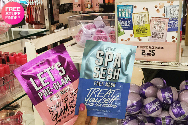 *HOT* $2.50 (Reg $5) Victoria’s Secret Pink Beauty Face Masks