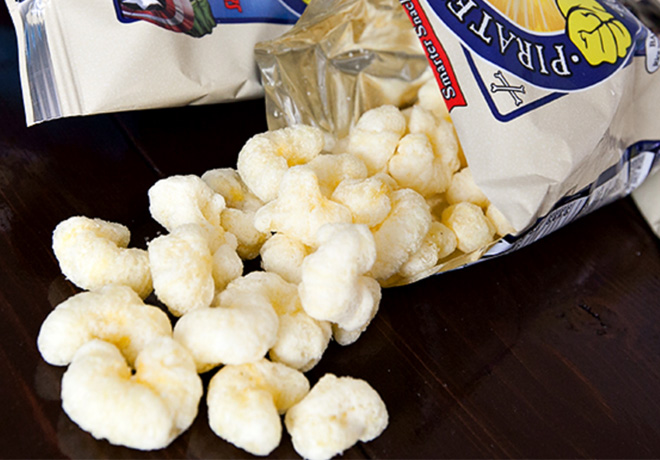 $0.24 Per Pack Pirate's Booty Snack Puffs