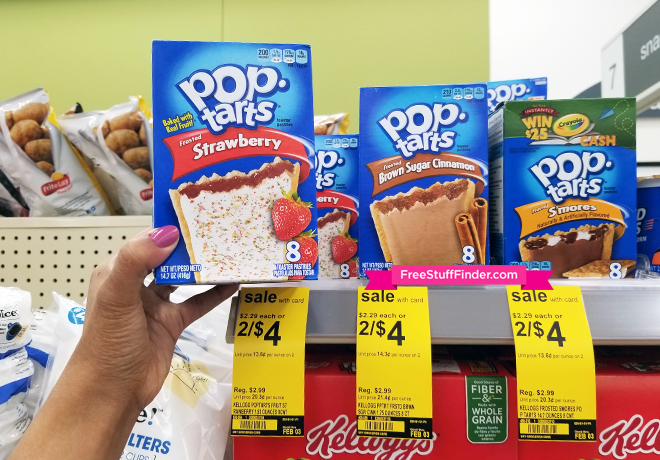 $1.50 (Reg $3) Kellogg’s Pop-Tarts at Walgreens