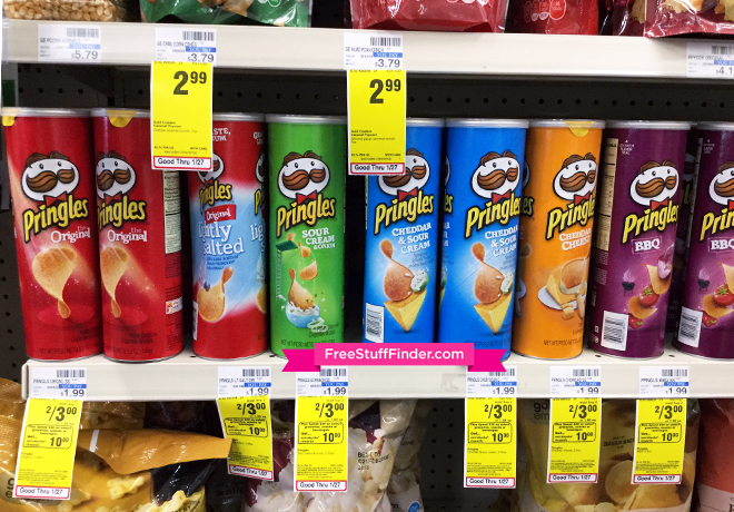 $1 (Reg $2) Pringles at CVS