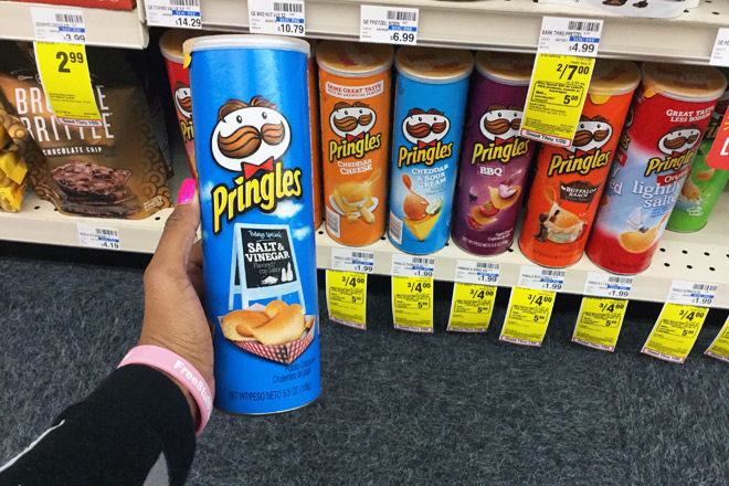 $1 (Reg $2) Pringles Chips at CVS