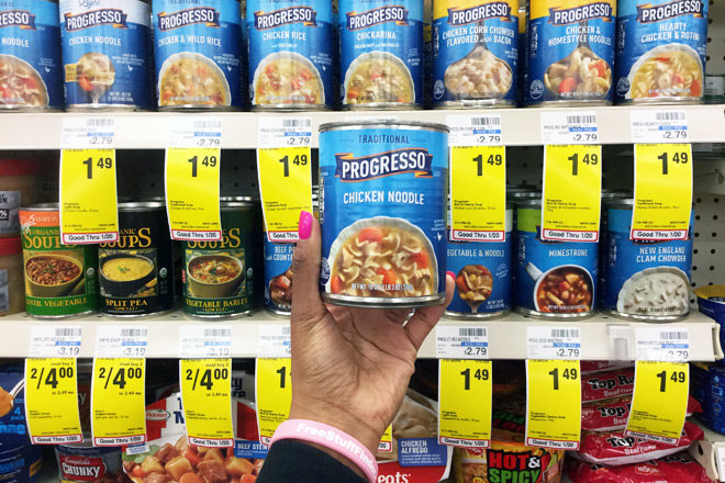 $1.16 (Reg $2.79) Progresso Soups at CVS (Print Now!)