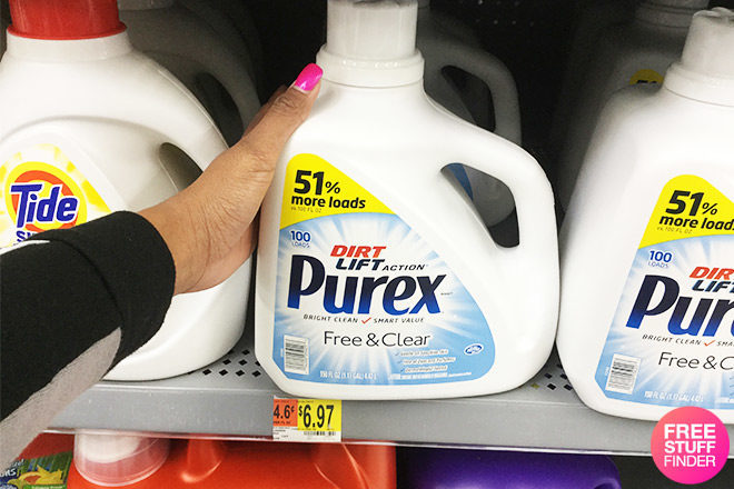 FREE Purex Laundry Detergent + FREE Pickup + $1.79 Moneymaker
