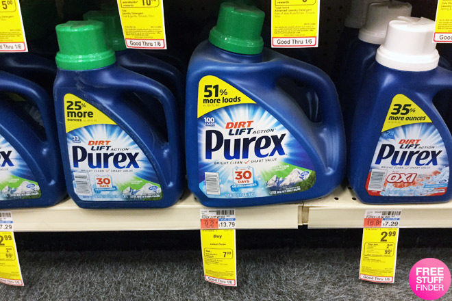 $6.79 (Reg $13.79) Purex Laundry Detergent at CVS (No Coupons Needed!)