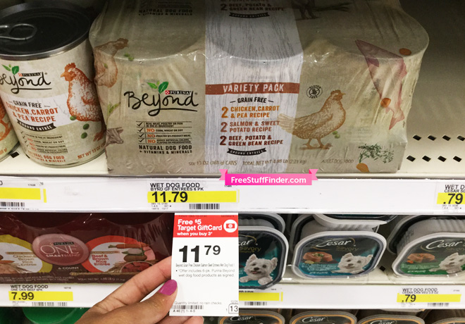 $6.58 (Reg $12) Purina Beyond Wet Dog Food Multipacks at Target ($1.09 Per Can!)