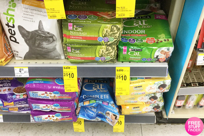 $4 (Reg $6) Purina Cat Chow at Walgreens (Print Now!)