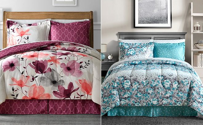 $40 (Reg $100) Queen Reversible 8-Piece Comforter Sets + FREE Pickup (Today Only!)