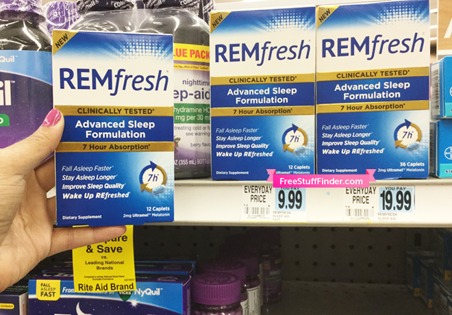 FREE REMFresh Sleep Aid at Rite Aid (Week 1/28)