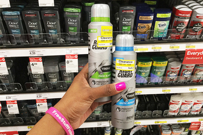 Clearance Find: $2.15 (Reg $5) Right Guard Deodorant at Target