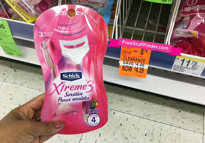 $0.39 (Reg $8.79) Schick Xtreme3 Razors at Walgreens