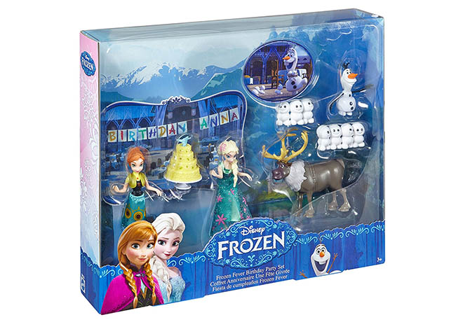 $9.99 (Reg $26) Disney Frozen Fever Birthday Party Playset