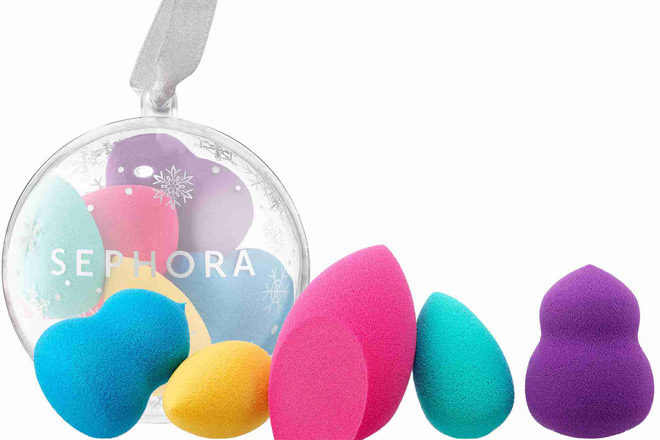 $8 (Reg $12) Sephora Snow-fetti Mini Sponge Set