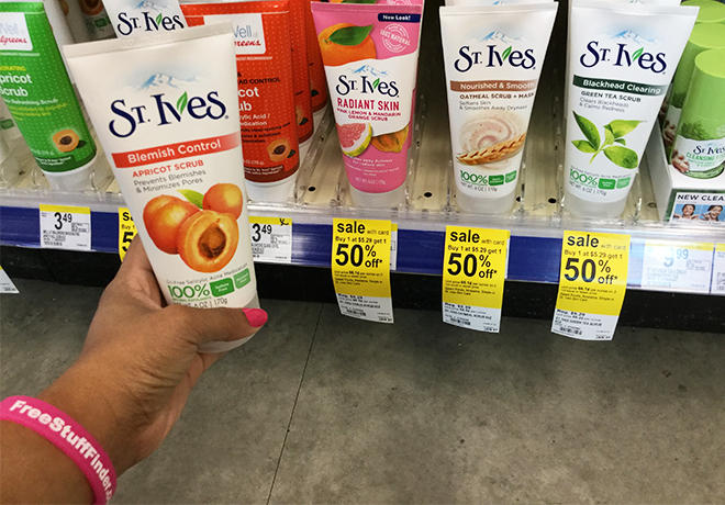 $2.47 (Reg $5.29) St Ives Face Scrubs & Noxzema Cleansing Cream at Walgreens