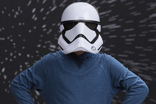 $13.89 (Reg $40) Star Wars First Order Stormtrooper Kids Electronic Mask