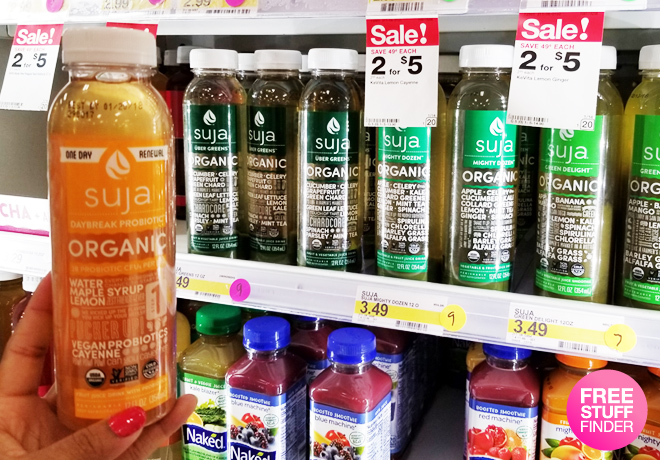 *HOT* $0.07 (Reg $3.49) Suja Organic Juice at Target (Print Now!)