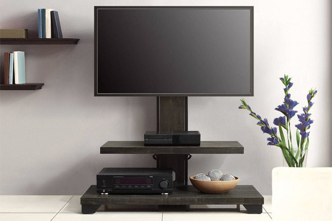 *HOT* $49 (Reg $103) Whalen 2-Shelf TV Stand with Mount + FREE Shipping