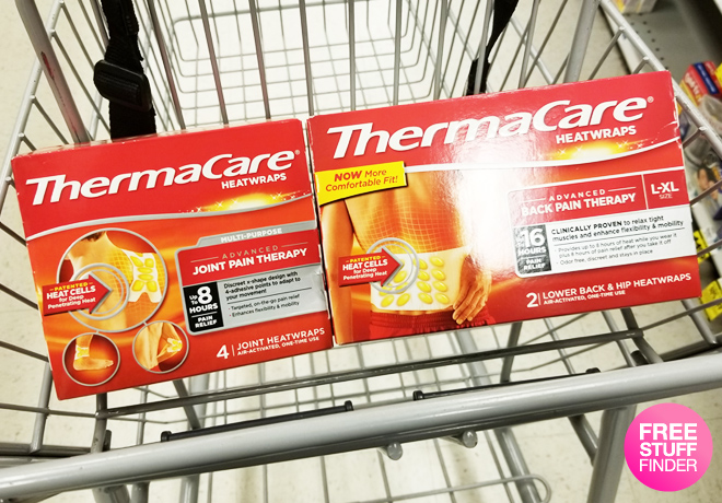 FREE Thermacare Heat Wraps at Rite Aid