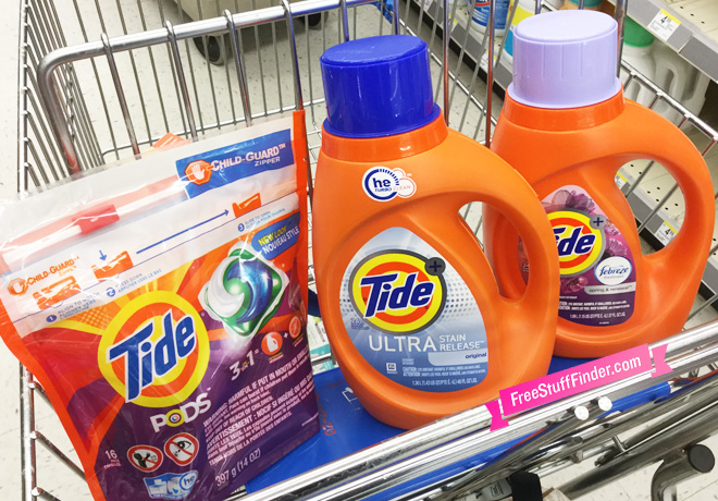 $1.99 (Reg $7.49) Tide Laundry Detergent at Walgreens (Print Now!)