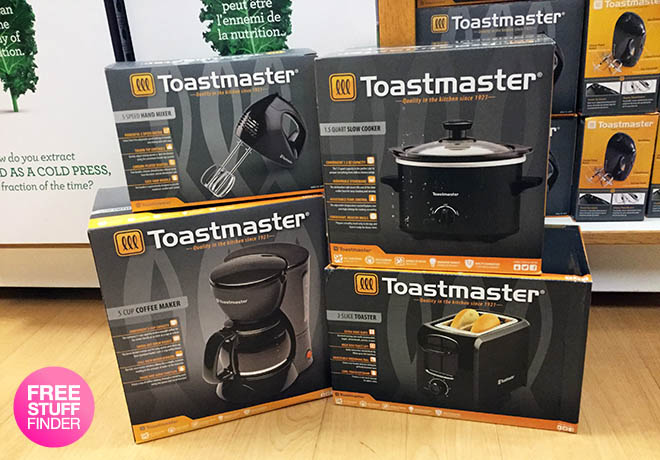 $12.74 (Reg $30) Toastmaster Appliances