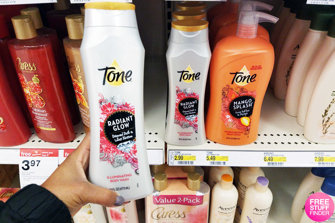 $1.69 (Reg $3) Tone Body Wash at Target