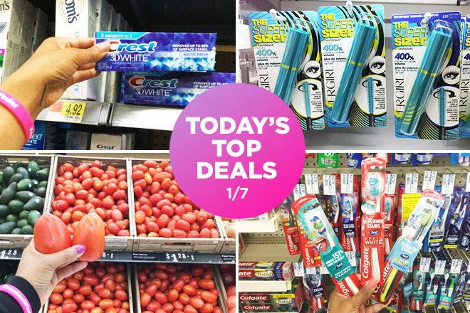 Today’s Top Deals: Moneymaker Toothpaste, FREE Tomatoes, Candy, and MORE!