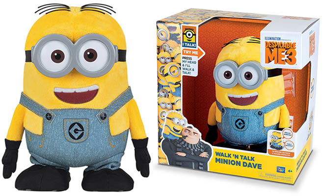$7.48 Despicable Me Walk & Talk Minion Dave