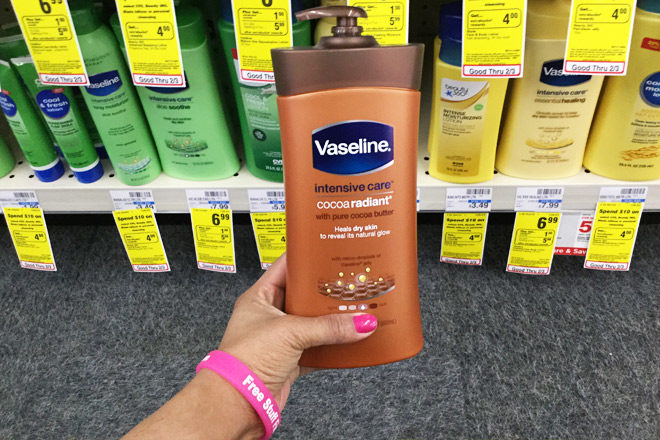 $3.99 (Reg $8) Vaseline Lotion at CVS