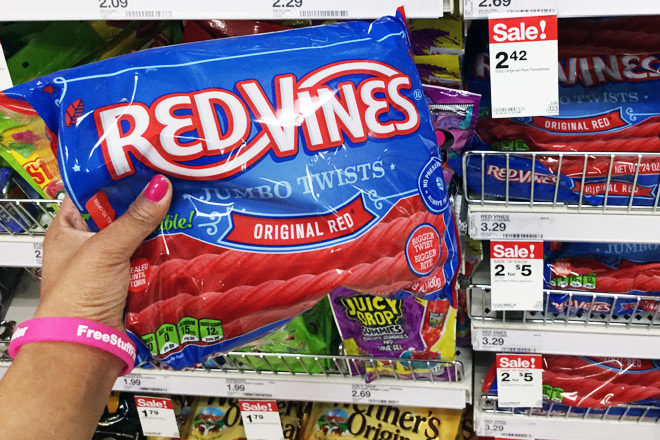 $2 (Reg $3.29) Red Vines Jumbo Twists Candy at Target