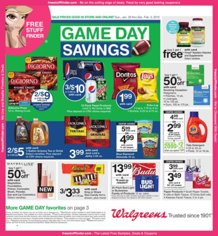 *HOT* Walgreens Ad Preview (Week 1/28 – 2/3)