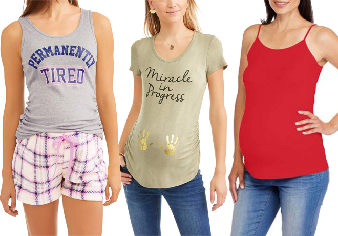 *HOT* $1.99 & Up Maternity Clearance at Walmart