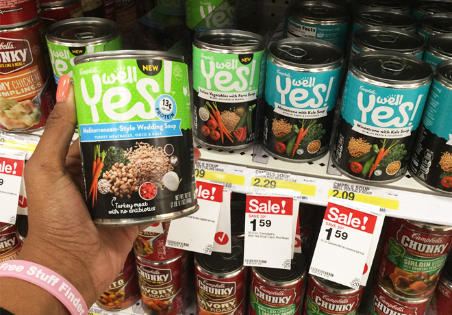 $0.43 (Reg $2.29) Campbell's Well Yes! Soup at Target (Print Now!)