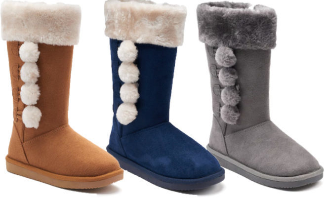 *HOT* $13.99 (Reg $50) Girls' Winter Boots + FREE Shipping